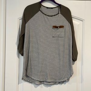 Super soft 3/4 sleeve top